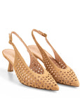 Chanel Python-Print-Leder mit 100-mm-Stilettoabsatz