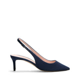 Slingback Posillipo Camoscio Blu
