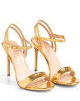 Sandalo Viper Mirror Gold, stiletto 100mm