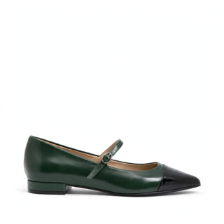 Ballerina Mergellina Bicolore Verde e Nero
