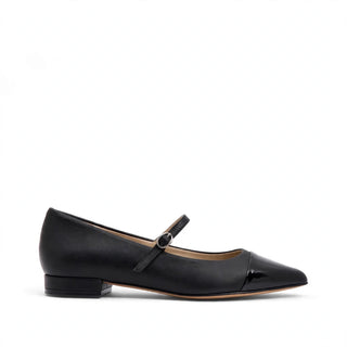 Ballerina Mergellina Nappa e Vernice Nera