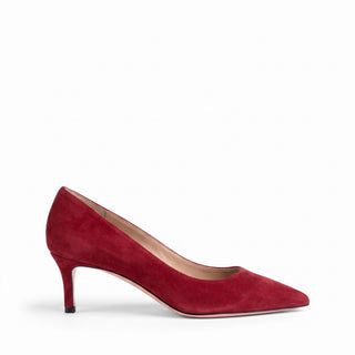 Décolleté Petraio Camoscio Bordeaux