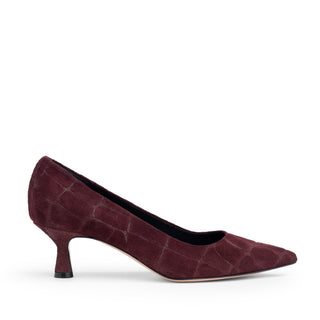 Décolleté Petraio Sfoderata Cocco Bordeaux