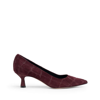 Décolleté Petraio Sfoderata Cocco Bordeaux