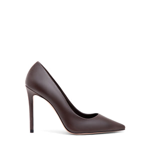 Décolleté Nappa Moka, stiletto 100mm