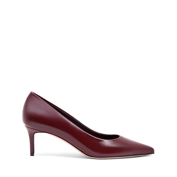 Décolleté Nappa Bordeaux, stiletto 55mm