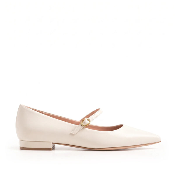 Ballerina Nappa Off White