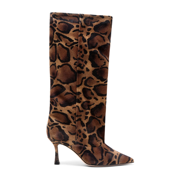 Stivali Camoscio Jaguar, stiletto 70mm