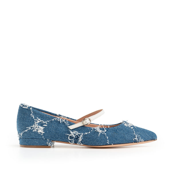 Ballerina Denim Blu