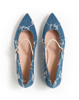 Ballerina Denim Blu