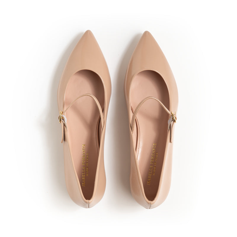 Ballerina Vernice Nude