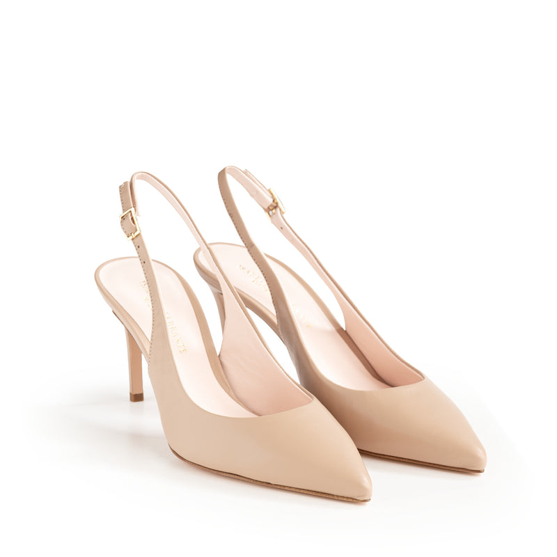 Slingback Nappa Contour, stiletto 70mm