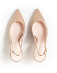 Chanel geflochten, weiß, rosa Futter, Stilettoabsatz 70 mm