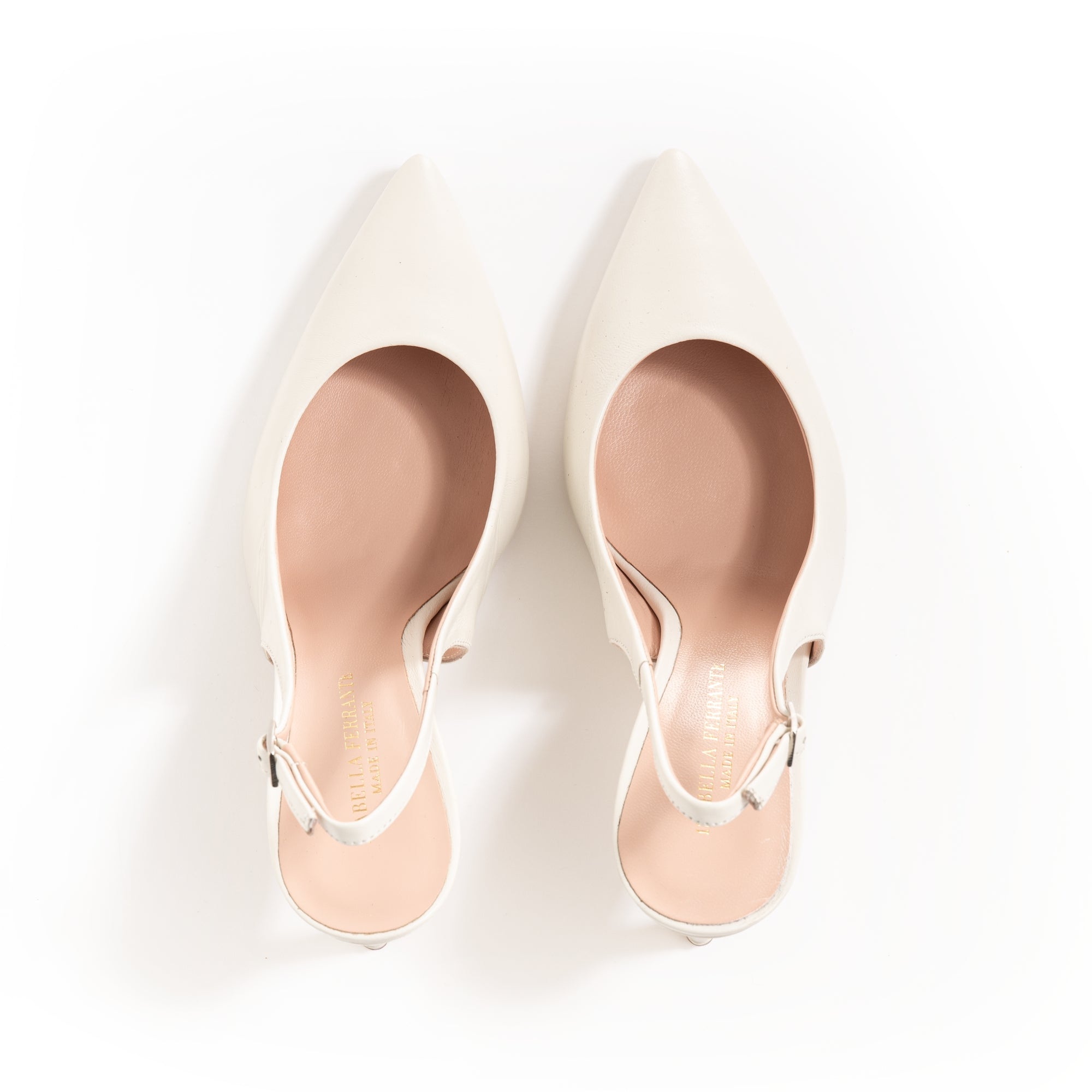 Classic Terra d'Umbria suede pump with green lining and 50 mm stiletto heel