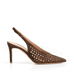 Chanel Python-Print-Leder mit 100-mm-Stilettoabsatz