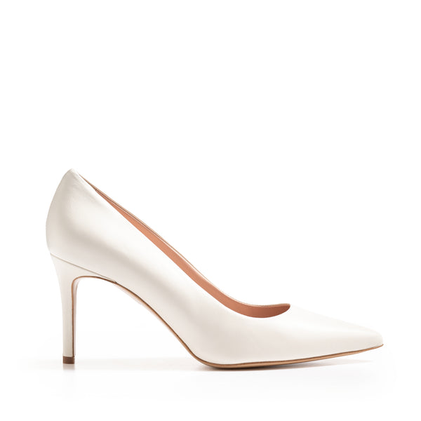 Décolleté Nappa Off White, stiletto 70mm