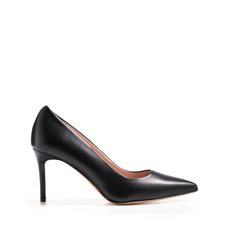 Décolleté Chiaia Nappa Nera, stiletto 70mm