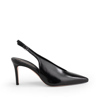 Slingback Posillipo Nappa Lucida Nera